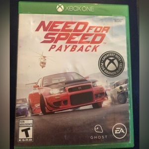 XBox 1 Need for Speed Payback